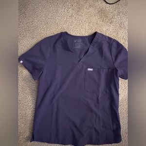 Figs purple shadow Catarina top size medium